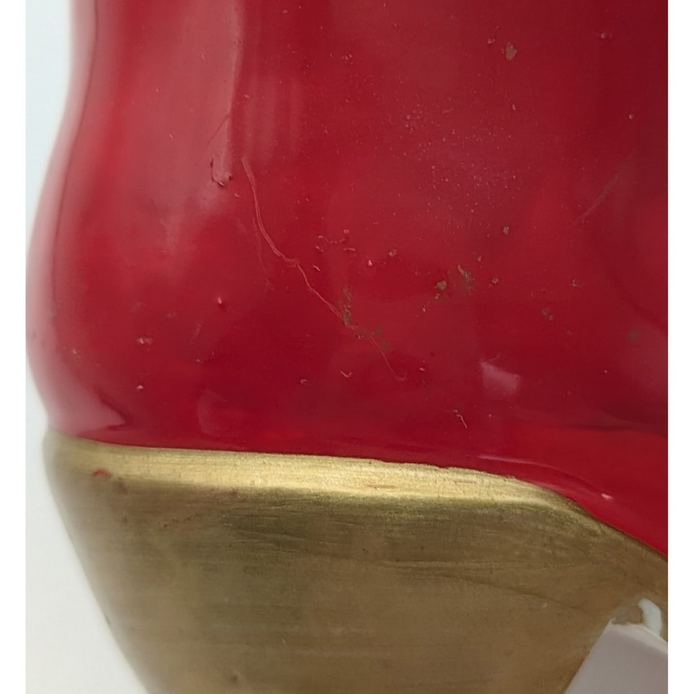 VTG Christmas Santa Elf Boot Salt & Pepper‎ 1960's Japan Mid Century Napco 4.5" - Picture 10 of 16